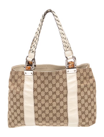 GG Canvas Bamboo Bar Medium