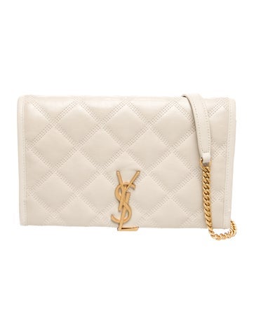 Leather Becky Chain Wallet