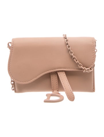 Dior Leather Saddle Nano