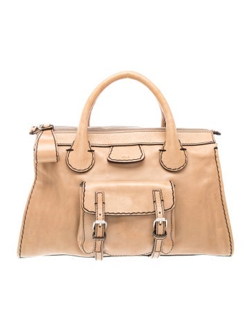 Leather Top Handle Bag