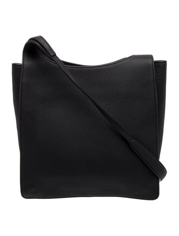 The Row Leather Shoulder Bag