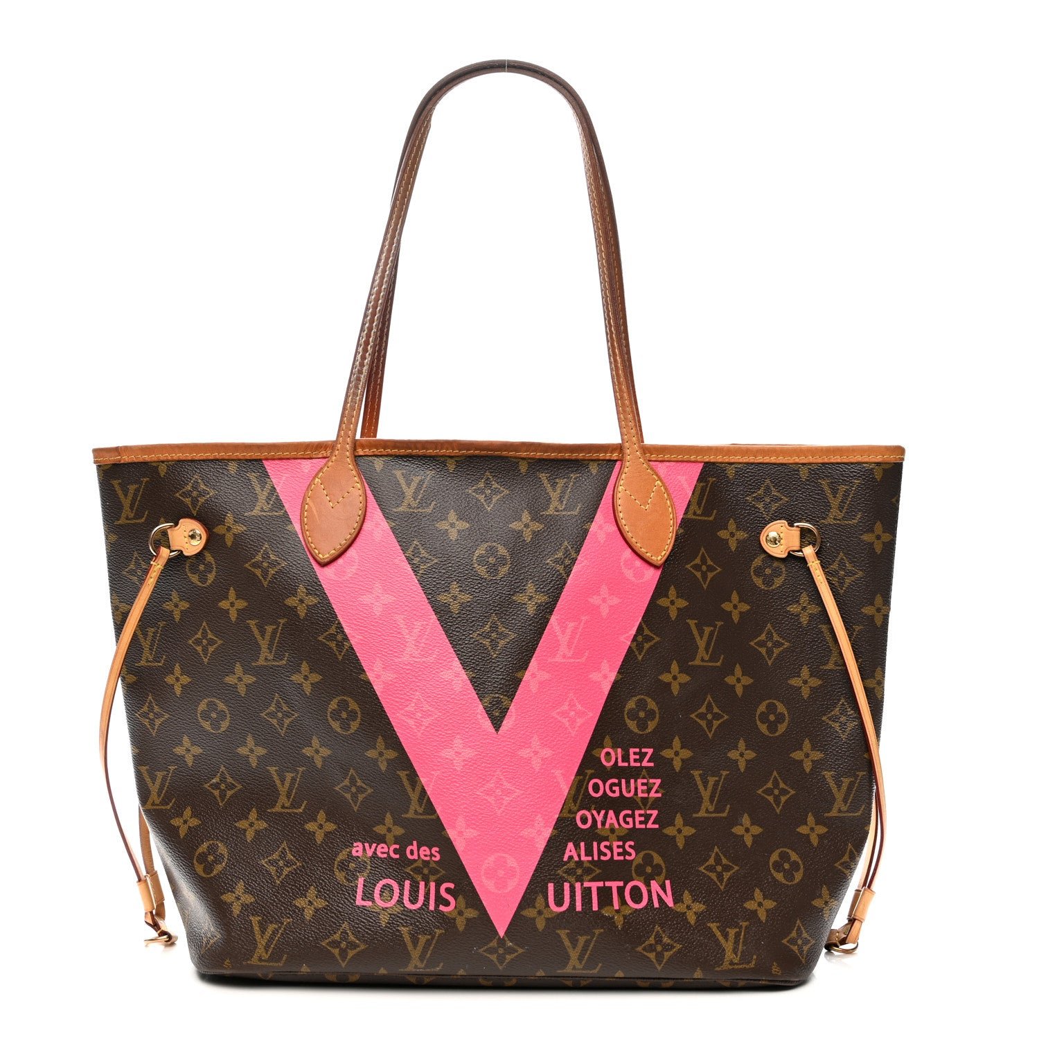 Louis Vuitton Monogram V Neverfull MM Grenade