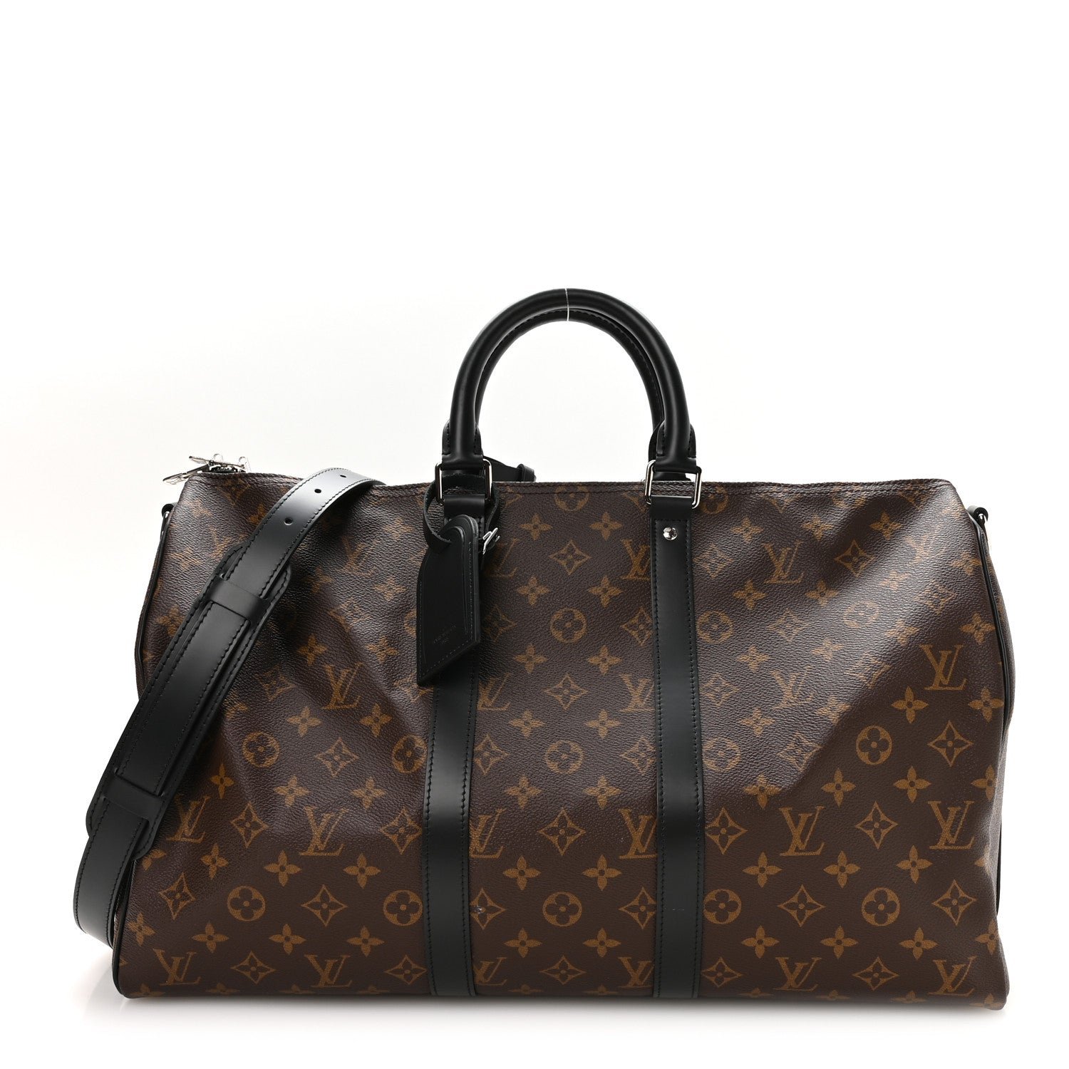 Louis Vuitton Monogram Macassar Keepall Bandouliere 45