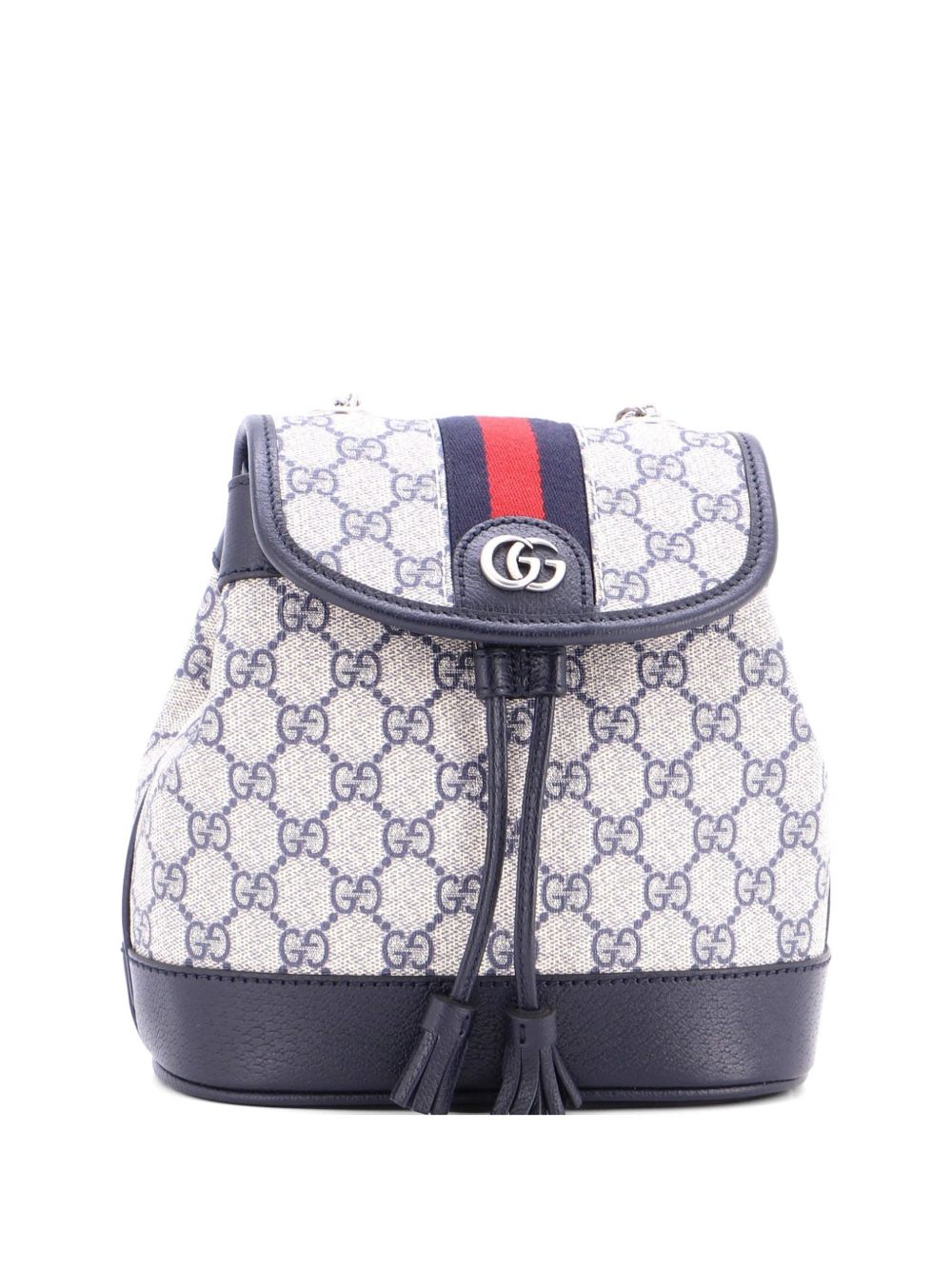Ophidia Flap GG Coated Canvas Mini backpack
