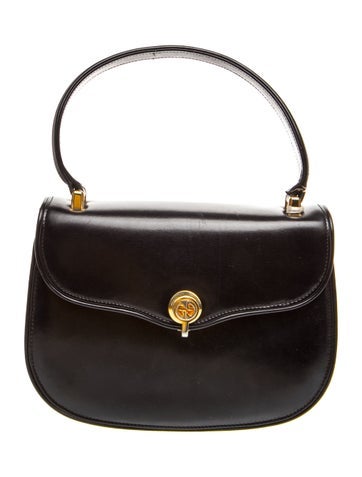 Interlocking G Vintage Leather Bag