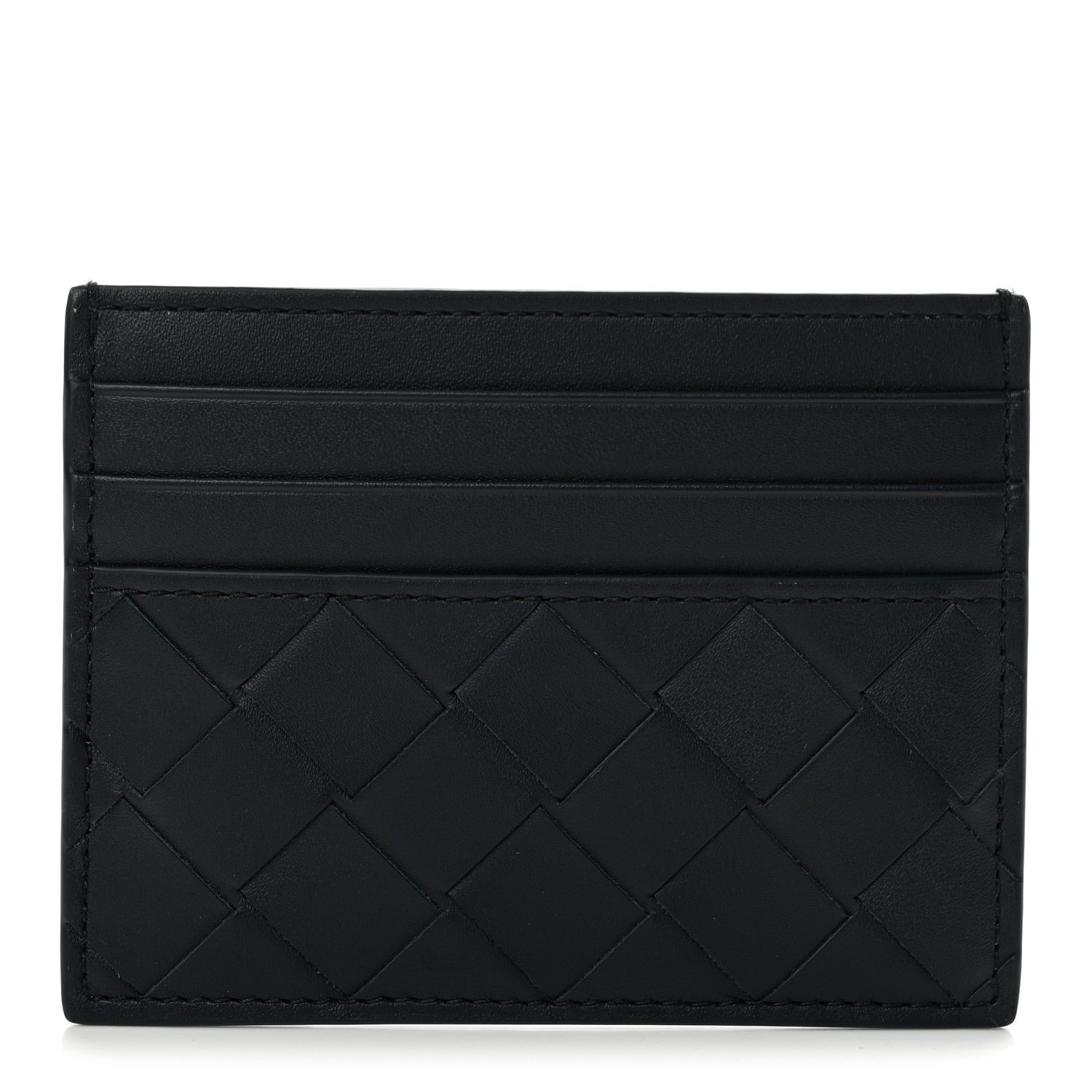Bottega Veneta Nappa Intrecciato Card Holder Space