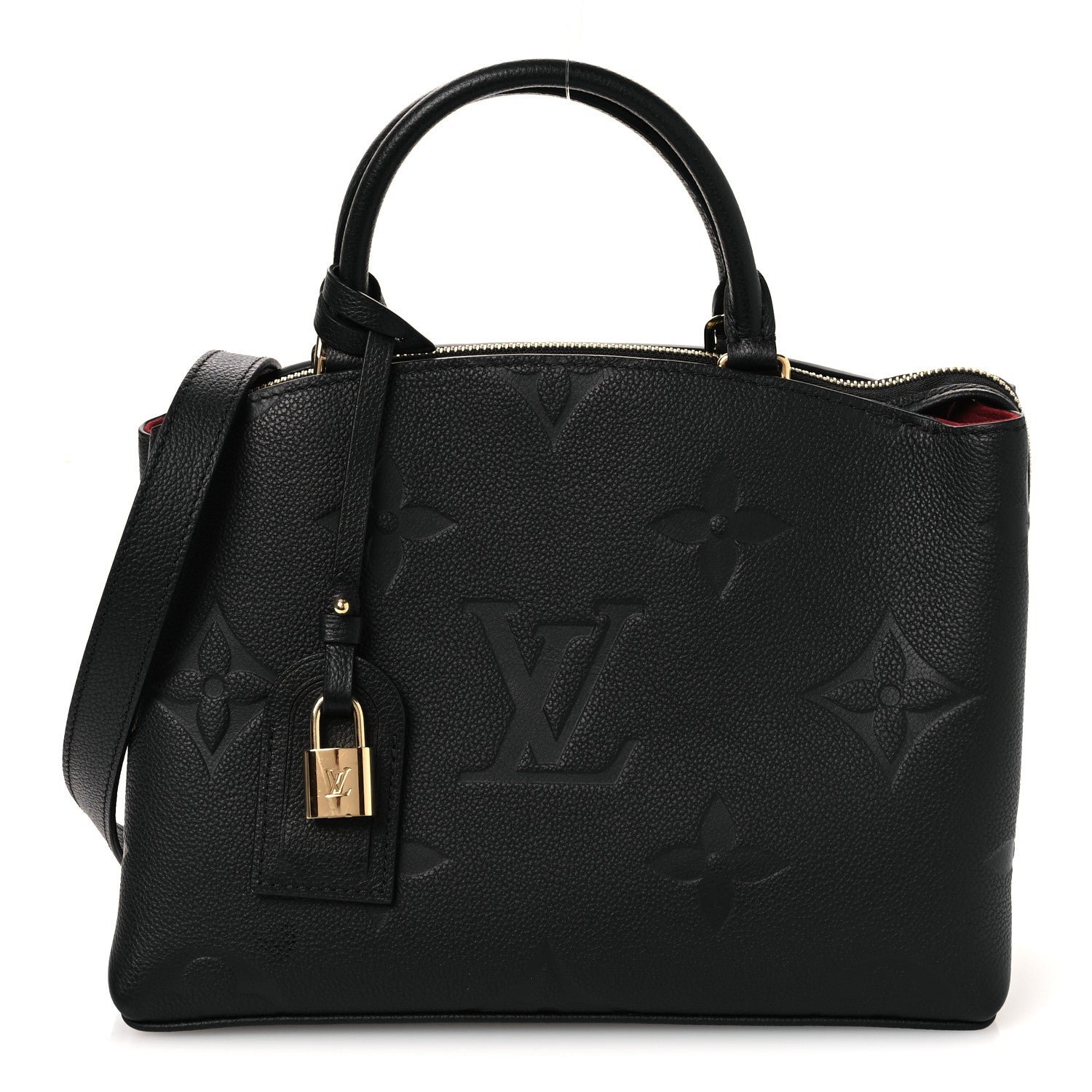 Louis Vuitton Empreinte Monogram Giant Petit Palais Black Black
