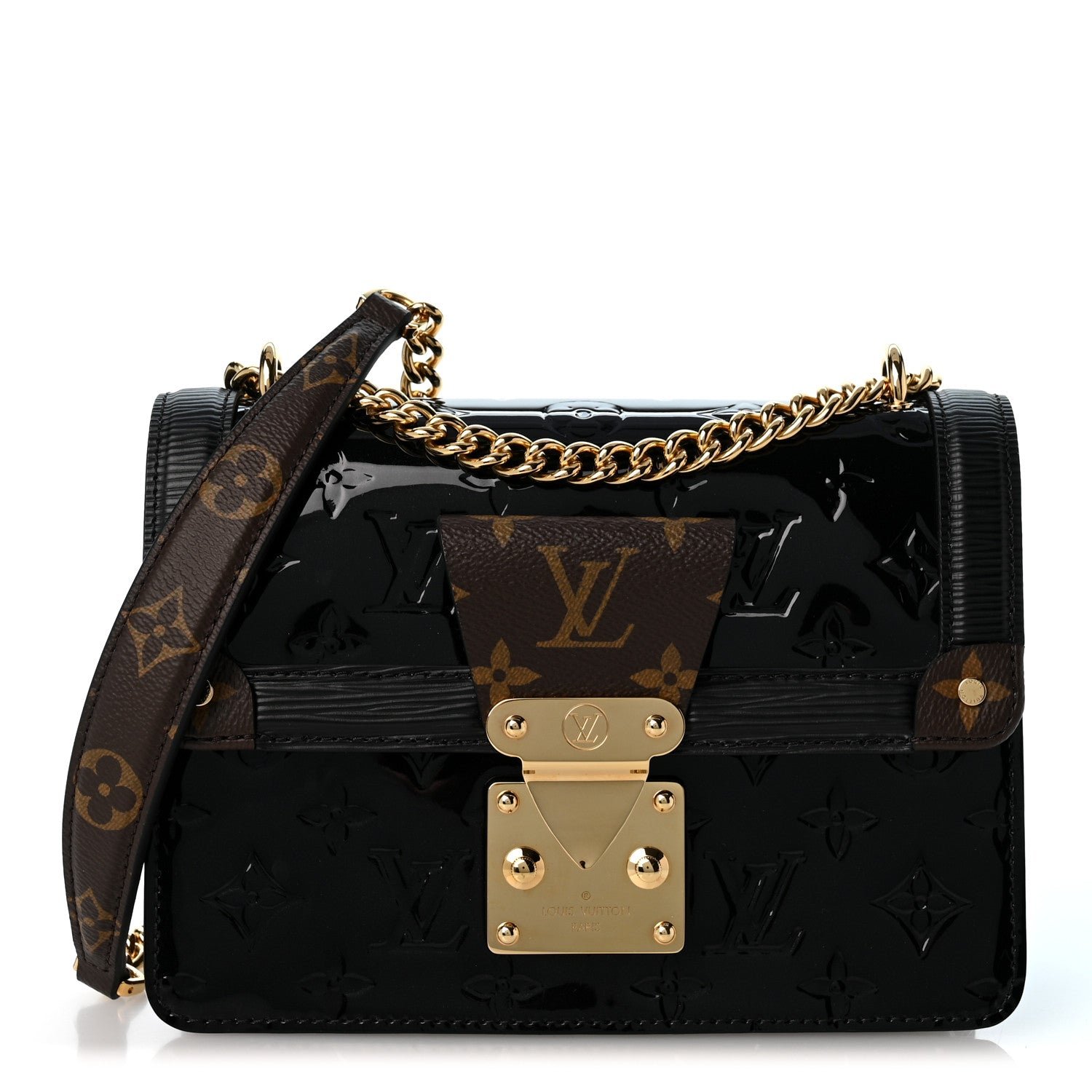 Louis Vuitton Vernis Epi Monogram Wynwood Black