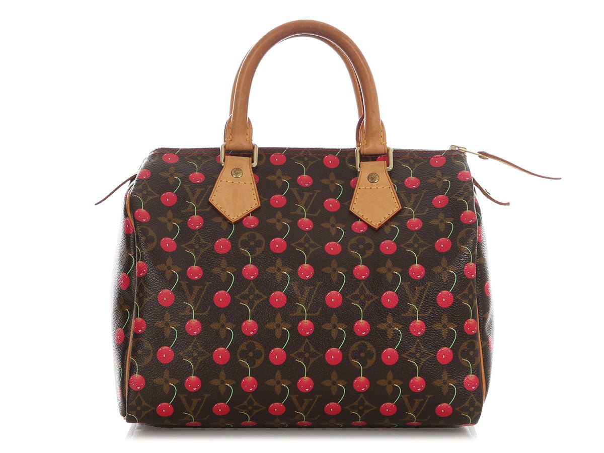 Louis Vuitton Louis Vuitton Monogram Cerises Speedy 25
