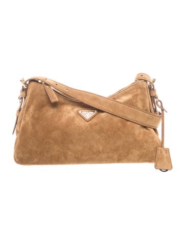 Suede Aimée suede shoulder bag Medium