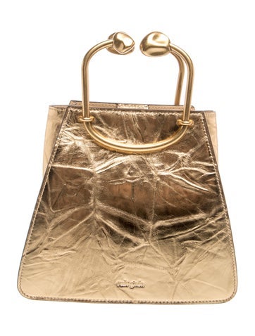 Leather Top Handle Bag