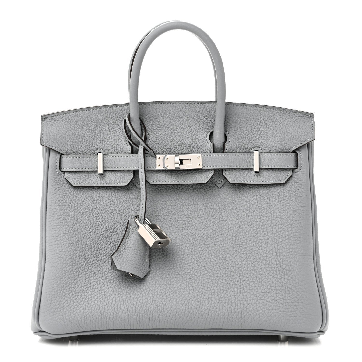 Hermes Hermes Togo Birkin 25 Gris Pantin