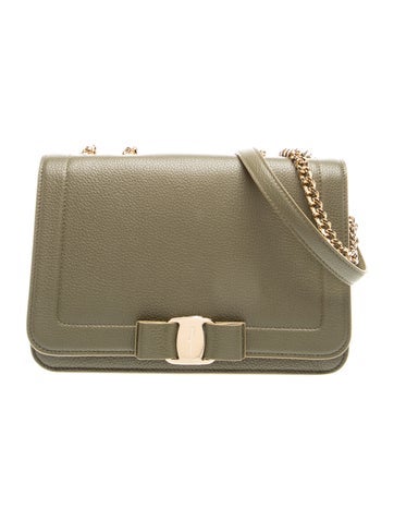 Salvatore Ferragamo Leather Crossbody Bag
