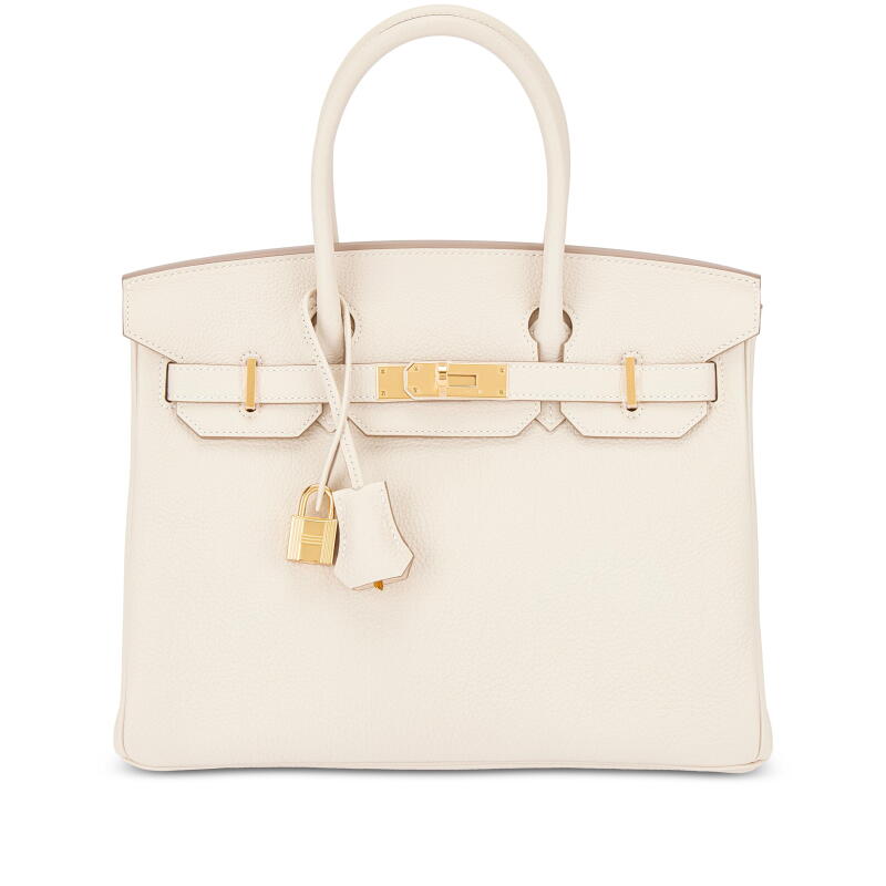 Craie Togo Birkin 30 Gold Hardware, 2026