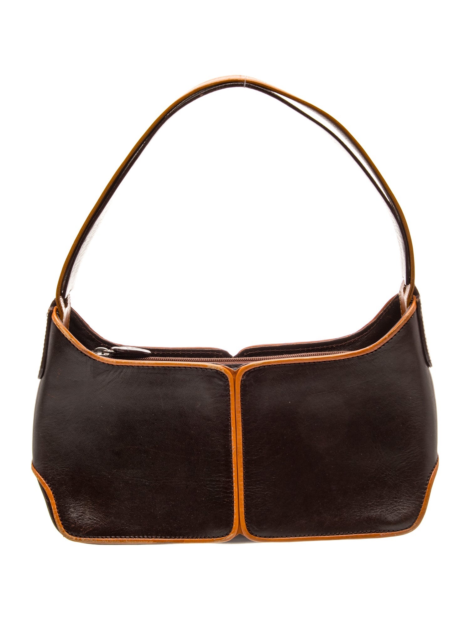 Leather Top Handle Bag
