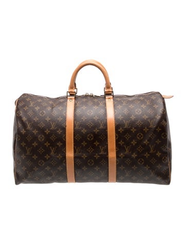 Louis Vuitton LV Monogram Keepall 50 Vintage