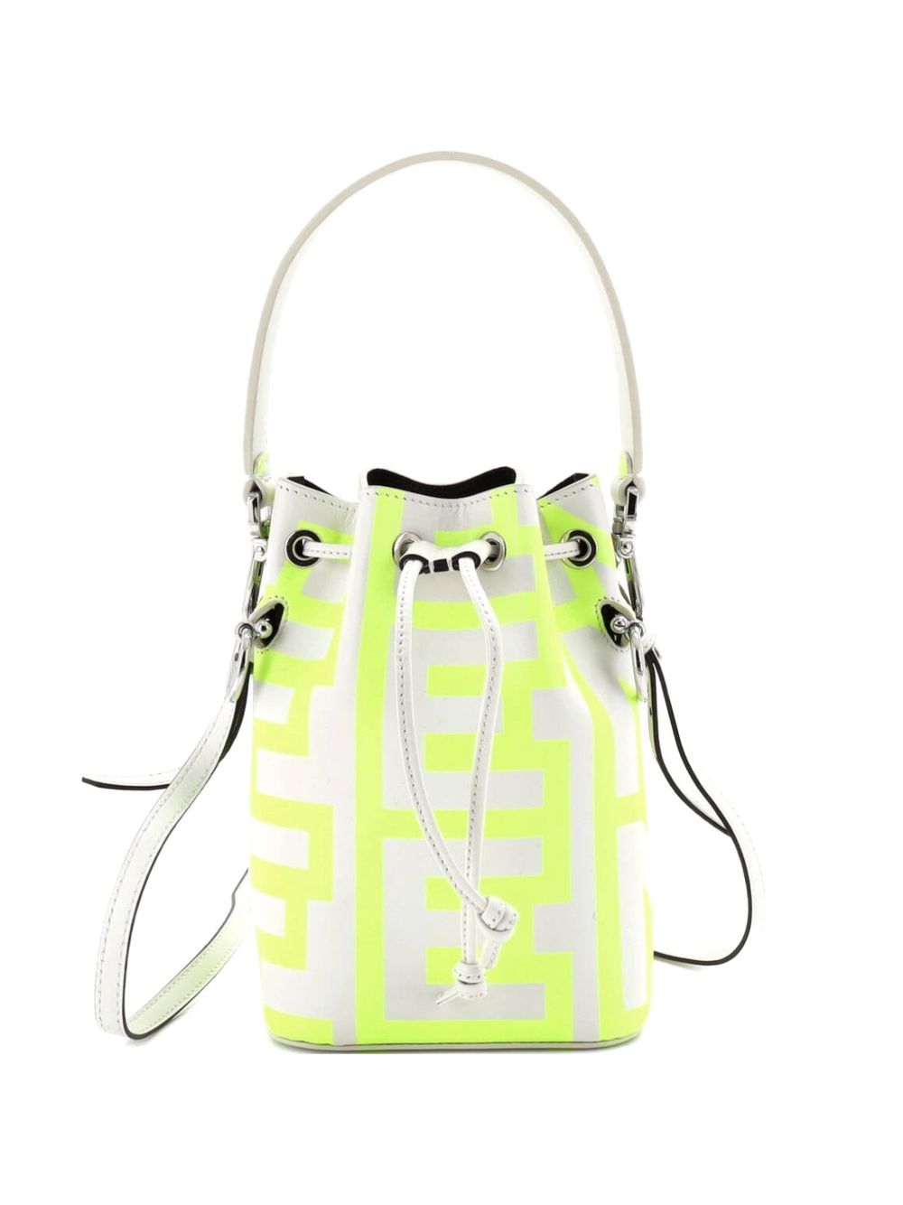 x Marc Jacobs Mon Tresor Printed Leather Mini bucket bag
