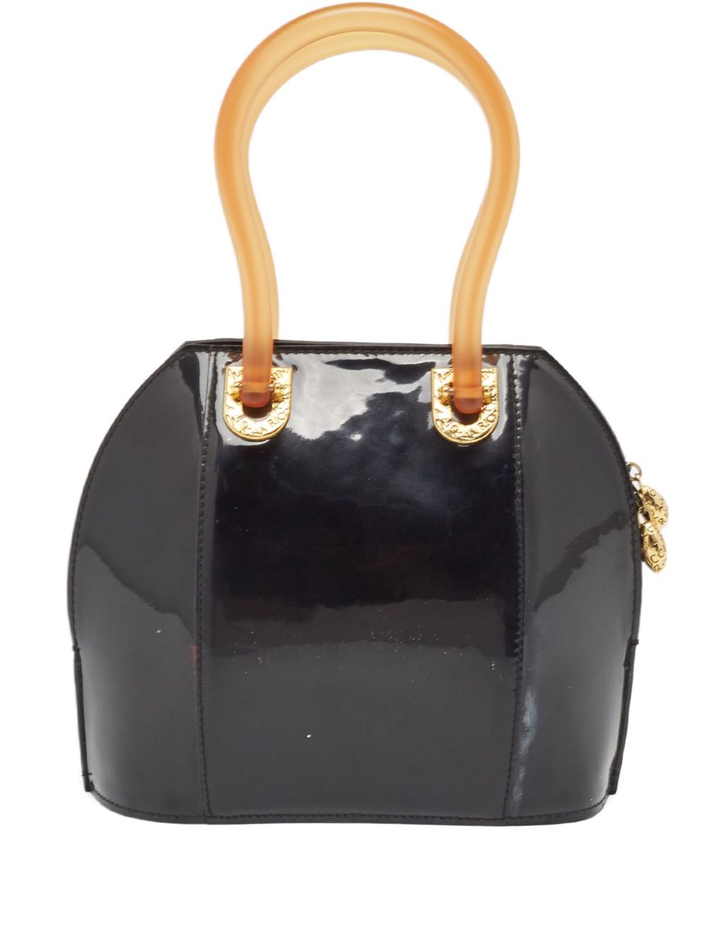 Nina Ricci patent-leather tote bag