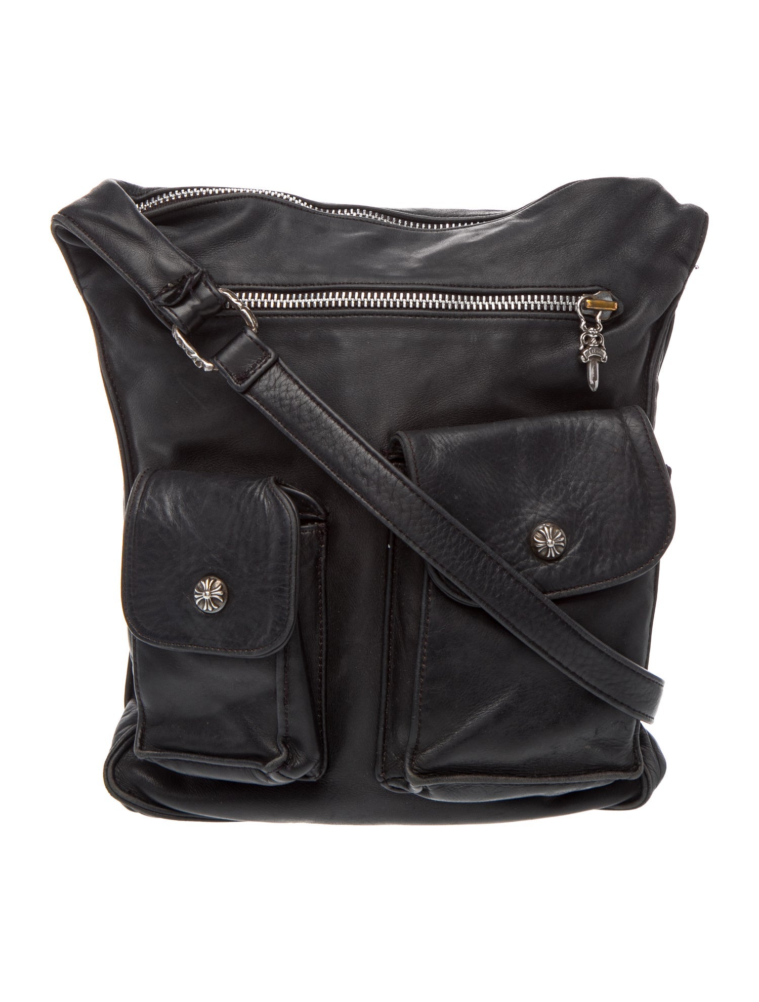 Chrome Hearts Leather F-Slinger