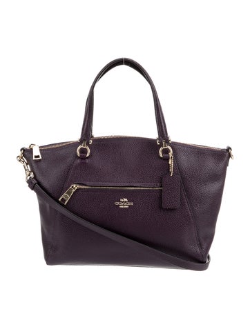 Leather Prairie Handle Bag
