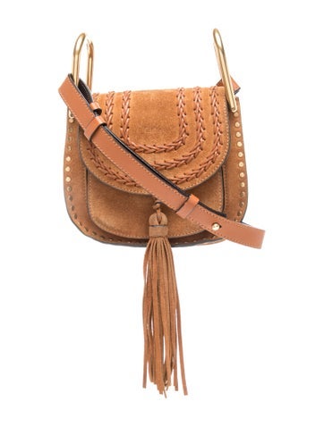 Suede Chloe Suede Calfskin Braided Hudson Mini