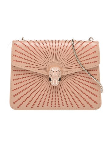 Leather Serpenti Forever Diamond Blast