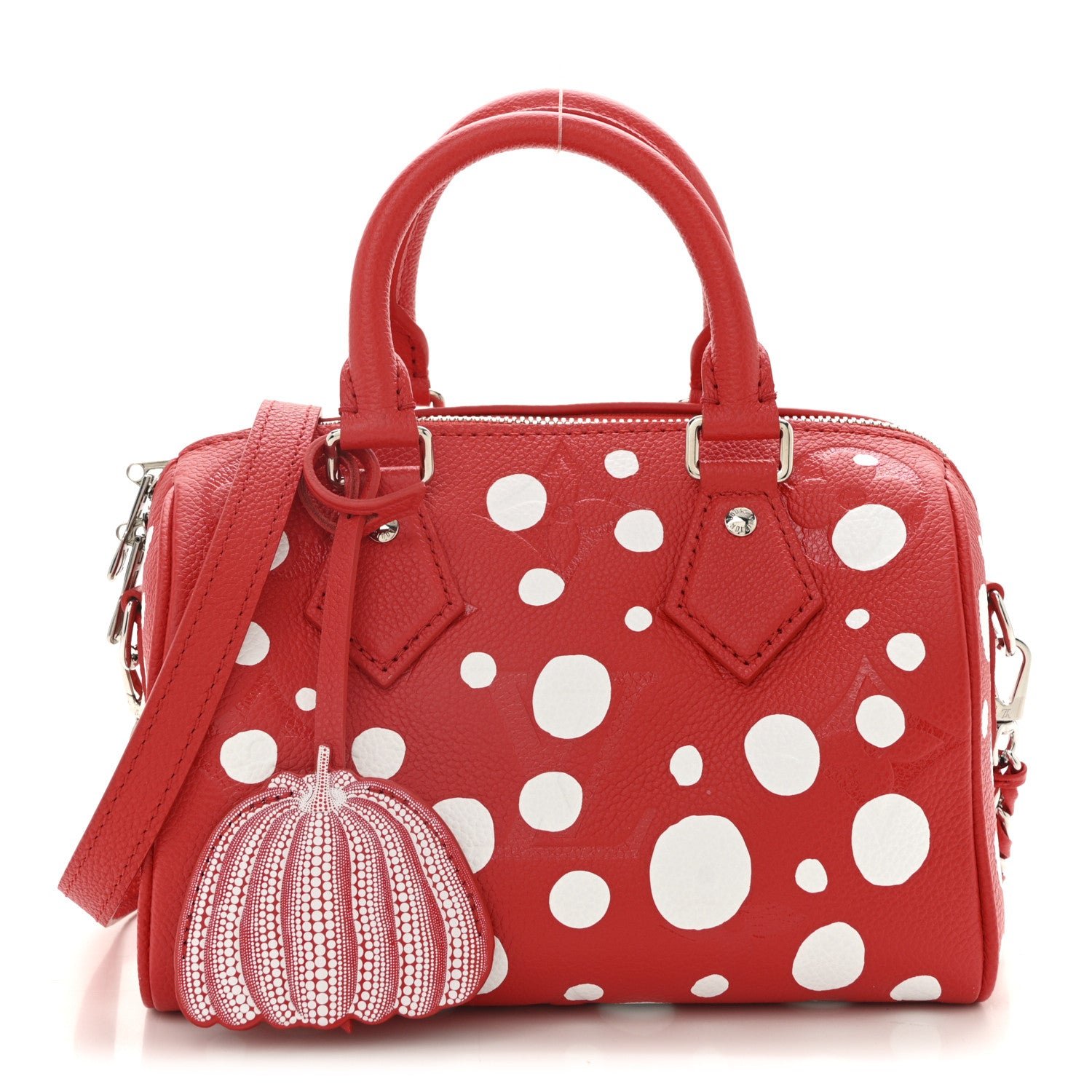 Louis Vuitton LV X YK Empreinte Speedy Bandouliere 20 Rogue White