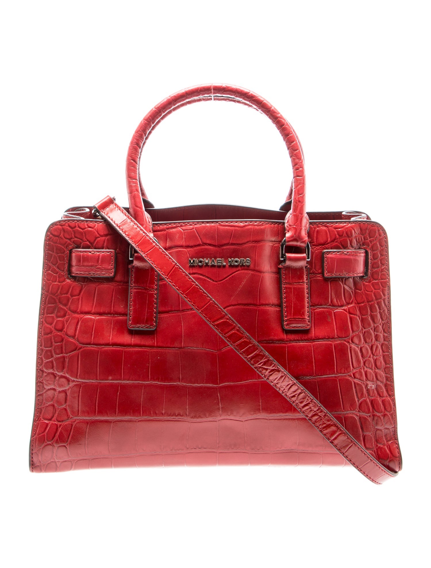 Leather Top Handle Bag