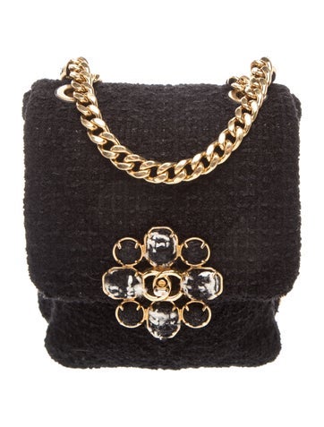 Tweed North South Bijoux Shoulder Bag