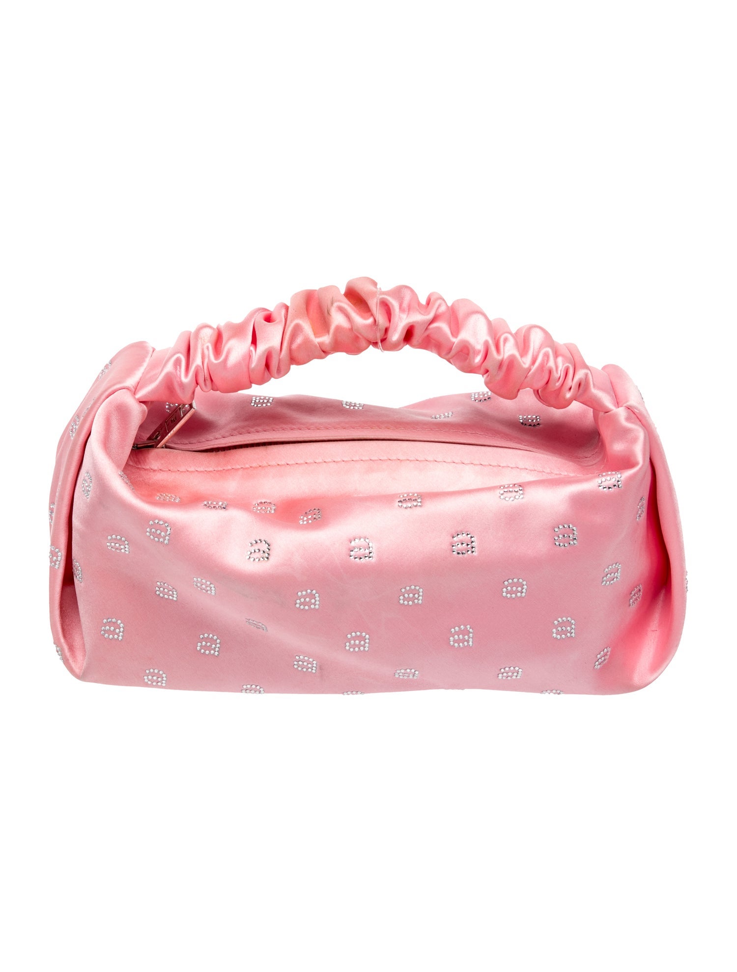 Satin Top Handle Bag