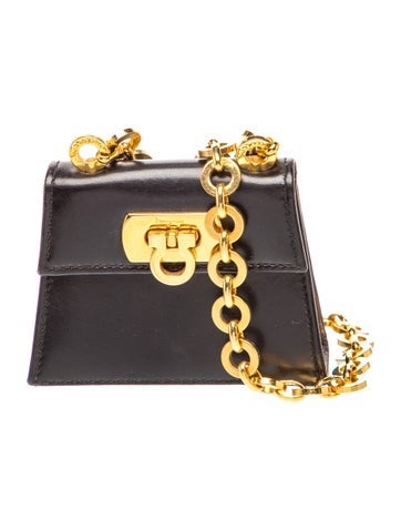 Ferragamo Leather Evening Bag Vintage