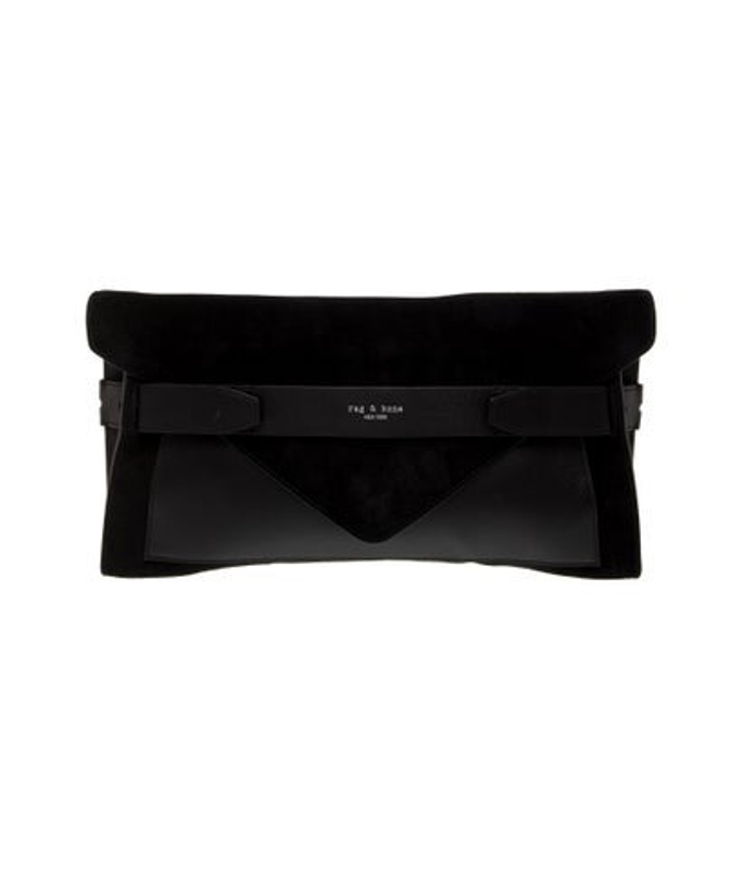 Rag & Bone Bone Suede Clutch
