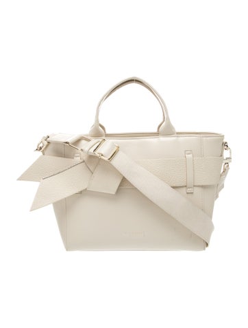 Leather Top Handle Bag