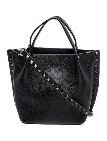 Rockstud Top Handle Bag Mini