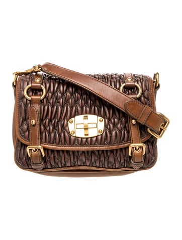 Leather Matelasse Vintage