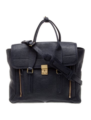 Leather Top Handle Bag