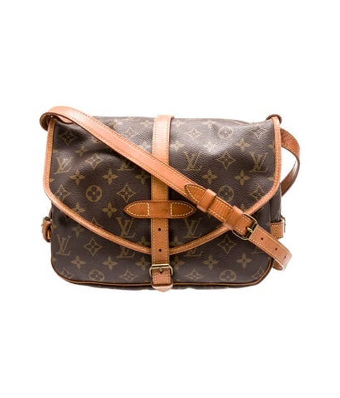 Louis Vuitton Vuitton Lv Monogram Saumur 30 Vintage