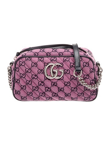 GG Canvas Marmont Small