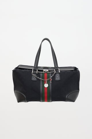 GG Monogram Treasure Boston Bag