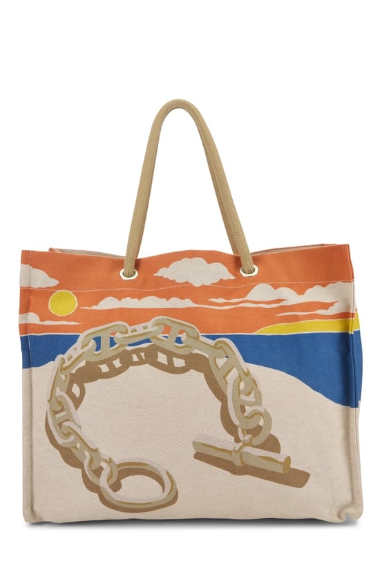 Multicolor Escale a la Plage Tote