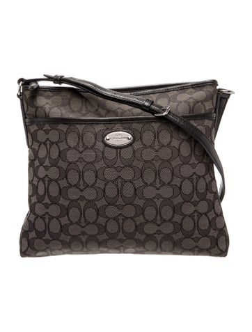 Coach Canvas Messenger Bag