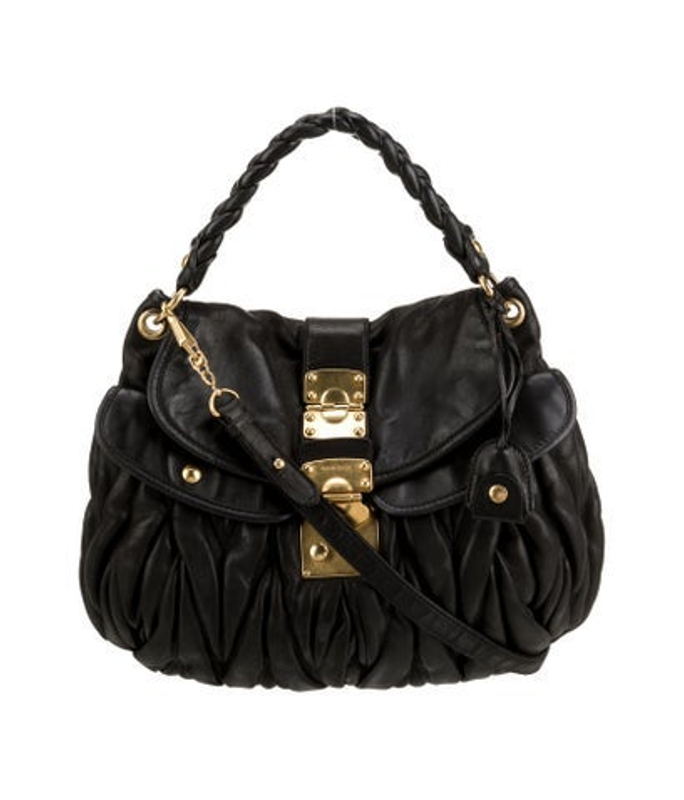 Miu Miu Miu Leather Shoulder Bag