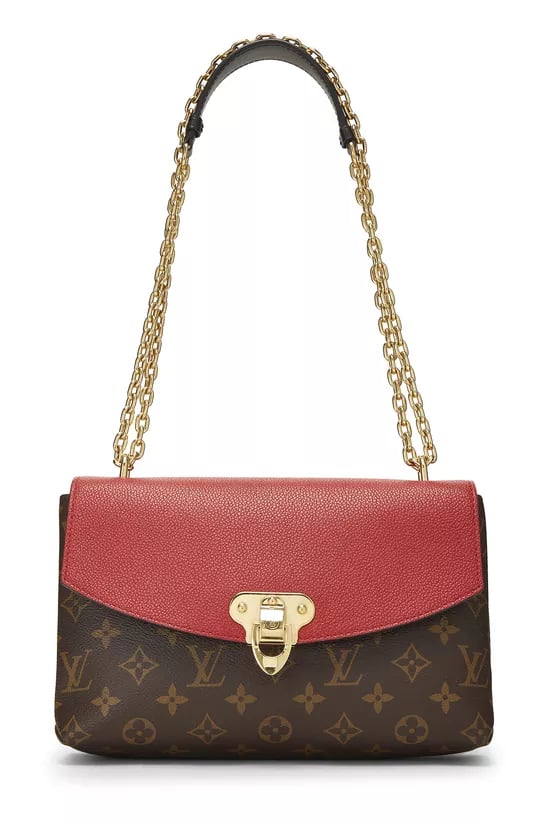 Red Monogram Canvas Saint Placide