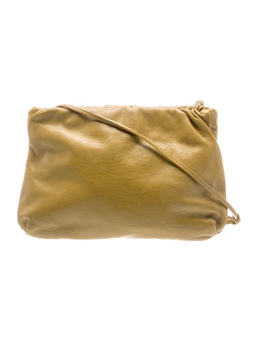 The Row Leather Bourse