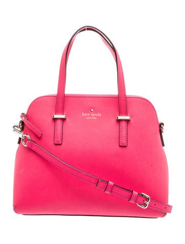 Saffiano Leather Top Handle Bag