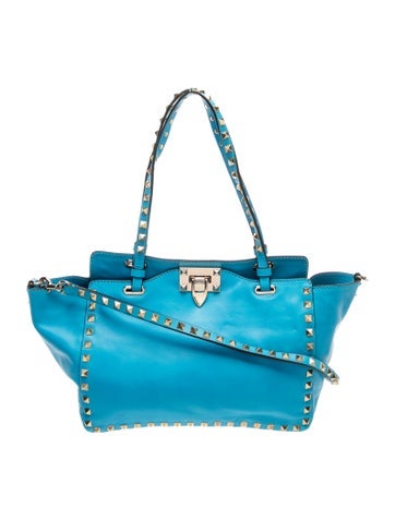 Rockstud Top Handle Bag