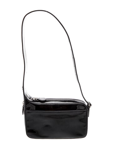 Courreges Leather Shoulder Bag