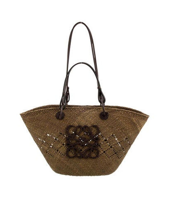 Loewe Raffia Anagram W Tags