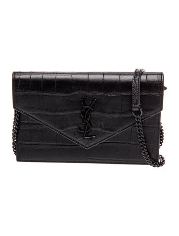 Embossed Leather Envelope