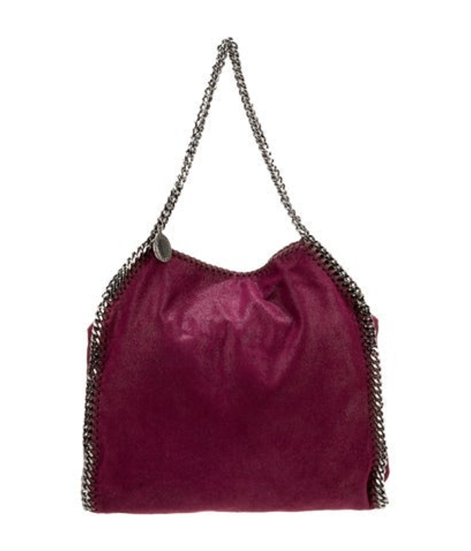 Stella McCartney Mccartney Vegetarian Suede Shoulder Bag